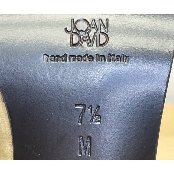 Joan & David Women’s Green Two-Tone Leather Ankle Strap Block Heel Pumps Sz 7.5M - Picture 10 of 10